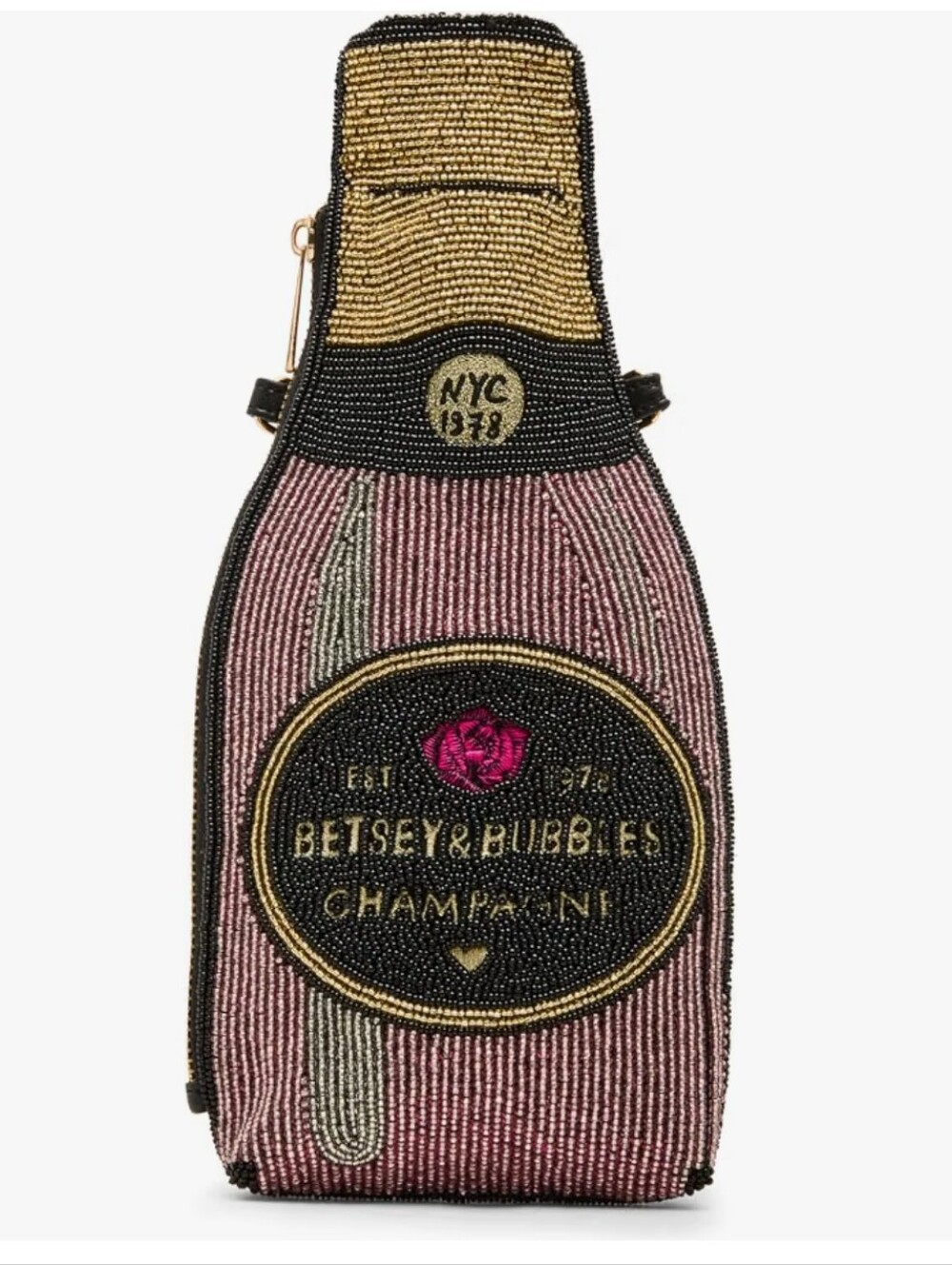 Betsey Johnson Bubbles Beaded Crossbody
